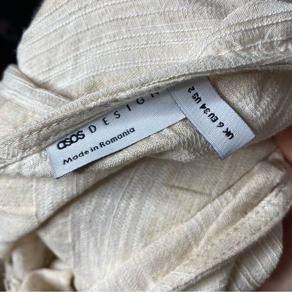 ASOS DESIGN Striped Cutout Mini Dress - Picture 5 of 5